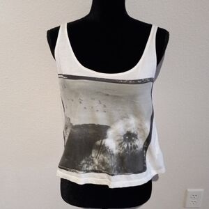 ZARA trafaluc medium crop top, made in Portugal